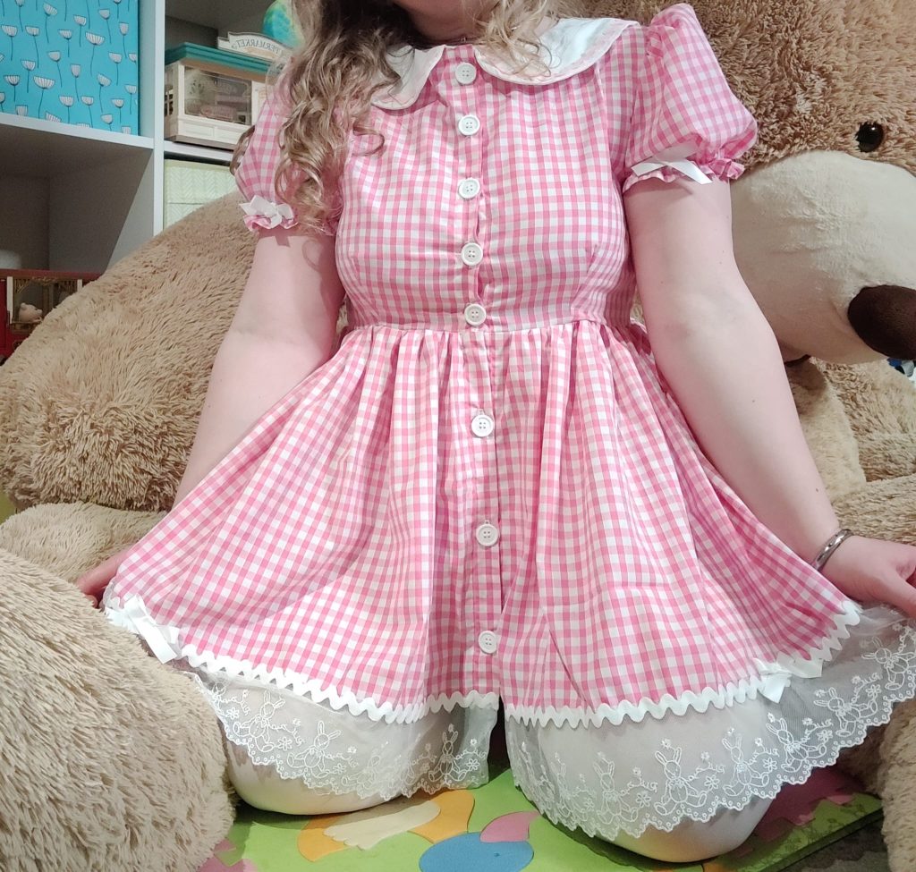 Shorty Rabbit MTO rabbit gingham shorty dress | Innocent Dreams
