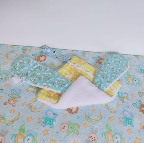 Small Spring time bunny taggy comfort square - Image 2