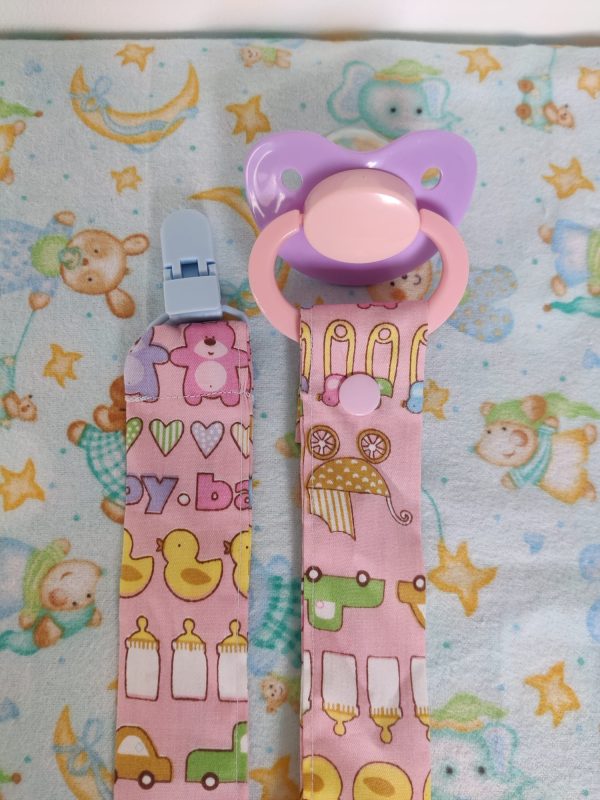 Pacifier with baby clip