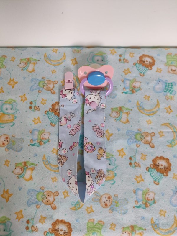 Pacifier with kitty clip - Image 3