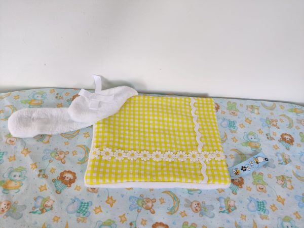 Large Spring time bunny taggy comfort square - Image 4