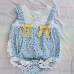 42" Spring time bubble romper