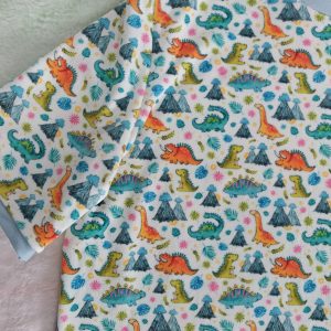 Soft plush dino onesie 44"