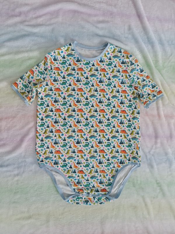 Soft plush dino onesie 44" - Image 3
