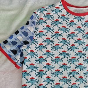 Sea creature onesie 50"