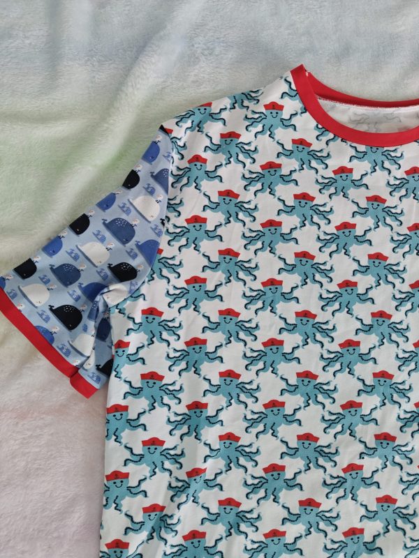Sea creature onesie 50"