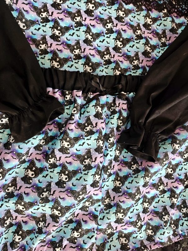 Goth baby smock dress set - Image 6