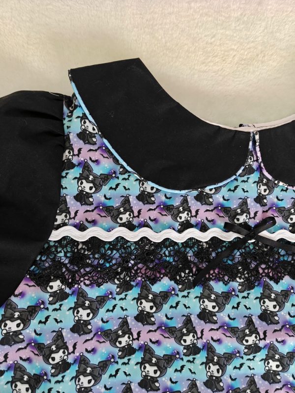 Goth baby smock dress set - Image 2