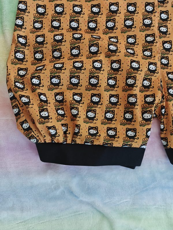Halloween kitty bubble romper - Image 4