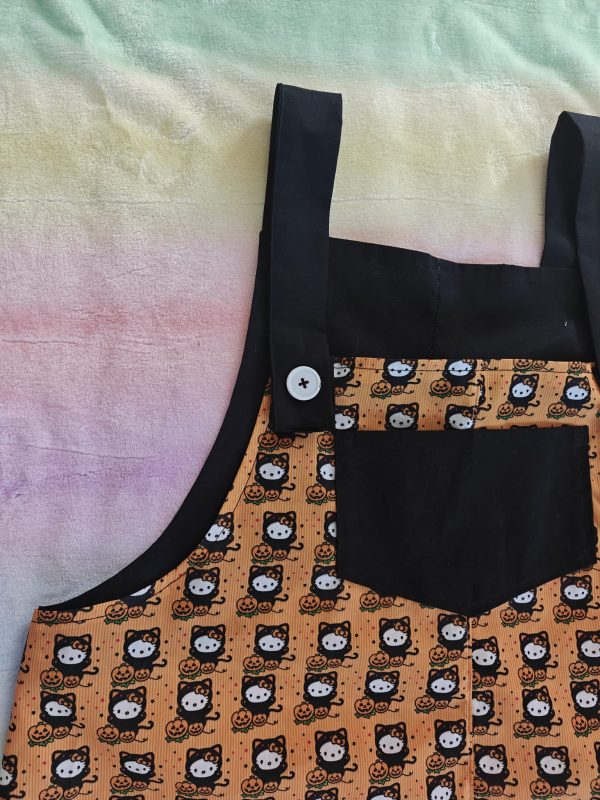 Halloween kitty bubble romper - Image 3