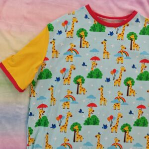 Gerry giraffe onesie 50" large