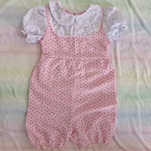 42" cherry summer romper